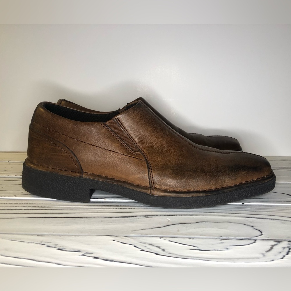 RJ Colt Finnley Distressed Leather Slip On Loafer Mens Size 10M